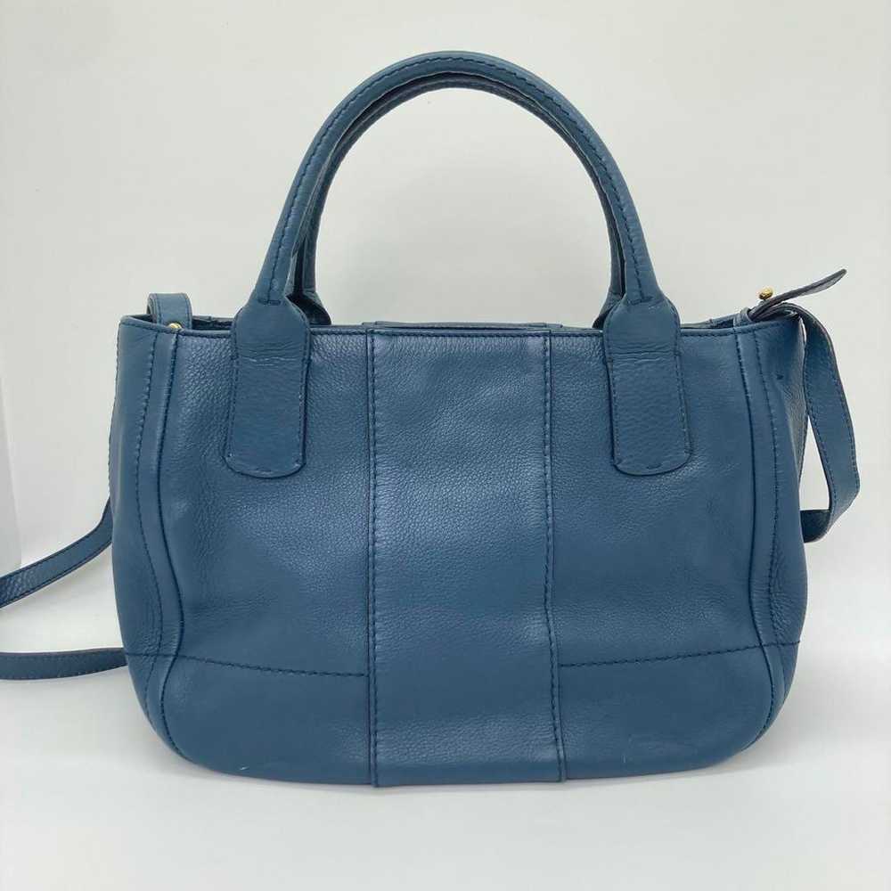 【Excellent Condition】Ferragamo Handbag 2WAY Doubl… - image 2