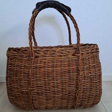 Akebi Woven Bag, Domestic Product, Matsunoya, Wic… - image 1