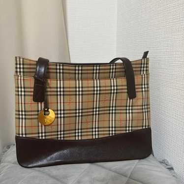 BURBERRY Shoulder Tote Bag Nova Check