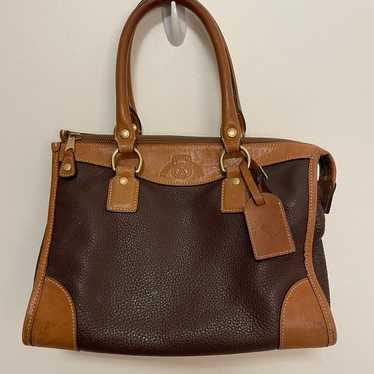 Ghurka Original Chocolate Brown Nelle Satchel Han… - image 1