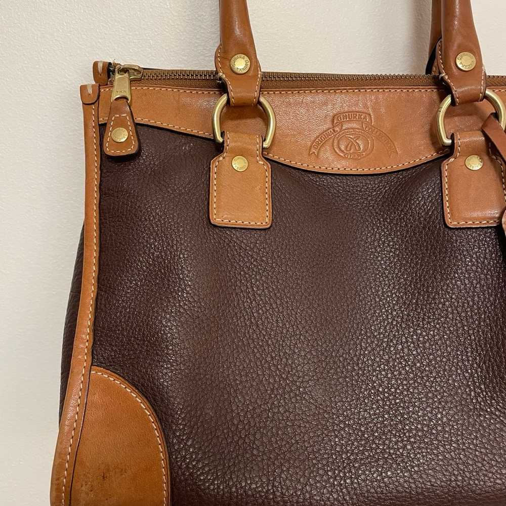 Ghurka Original Chocolate Brown Nelle Satchel Han… - image 3