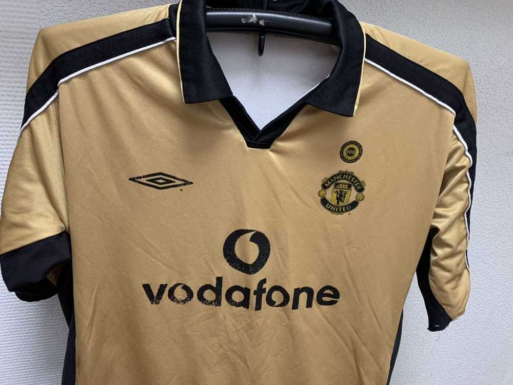 Manchester United × Soccer Jersey × Umbro Manches… - image 3