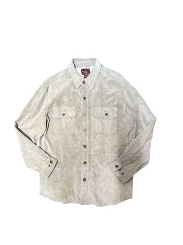 Designer × Eddie Bauer × Vintage Eddie Bauer Sued… - image 1