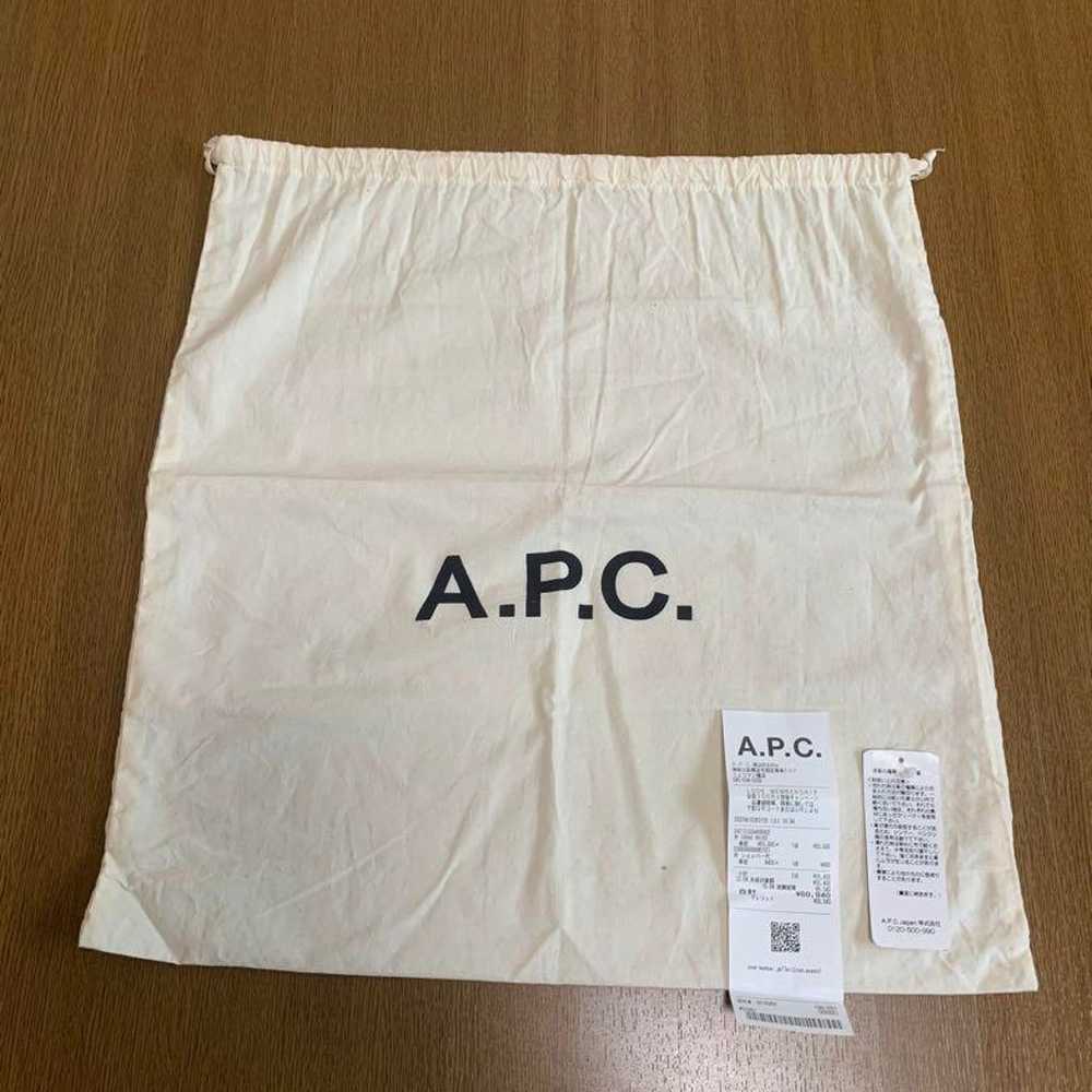 [With receipt] A.P.C cabas maiko leather tote - A… - image 7