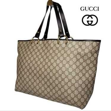 01 GUCCI Handbag Tote Bag Shoulder Bag PVC