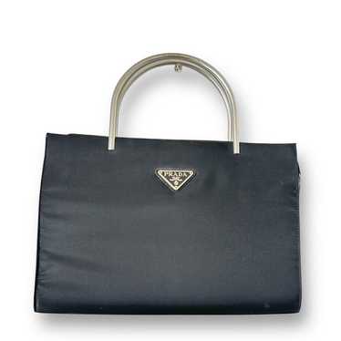 PRADA Black Nylon Handbag