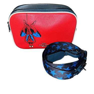 Coach Marvel Jes Crossbody With Spider Man