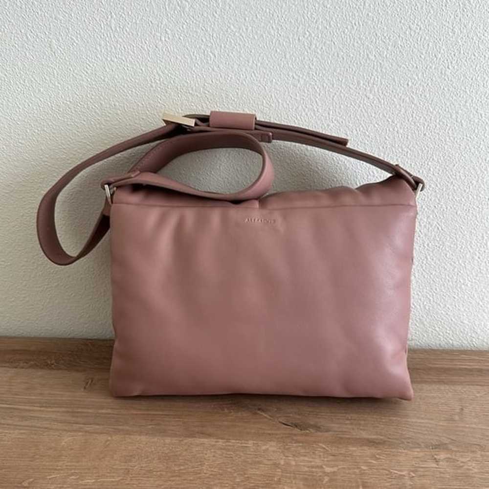 AllSaints Vittoria Soft Leather Shoulder Bag TERR… - image 4