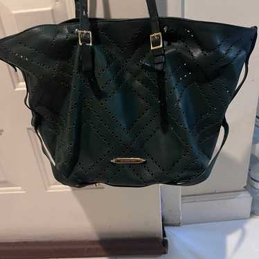 Burberry leather Tote bag