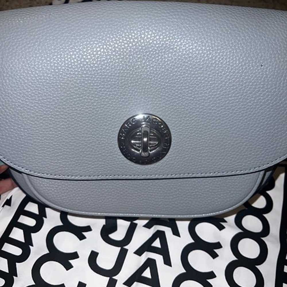 GREY MARC JACOBS 4F3HMS013H02 Leather Turnlock Sa… - image 3