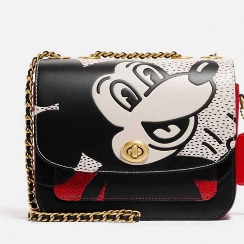 COACH 4722 Disney Mickey Mouse X Keith Haring Mad… - image 1