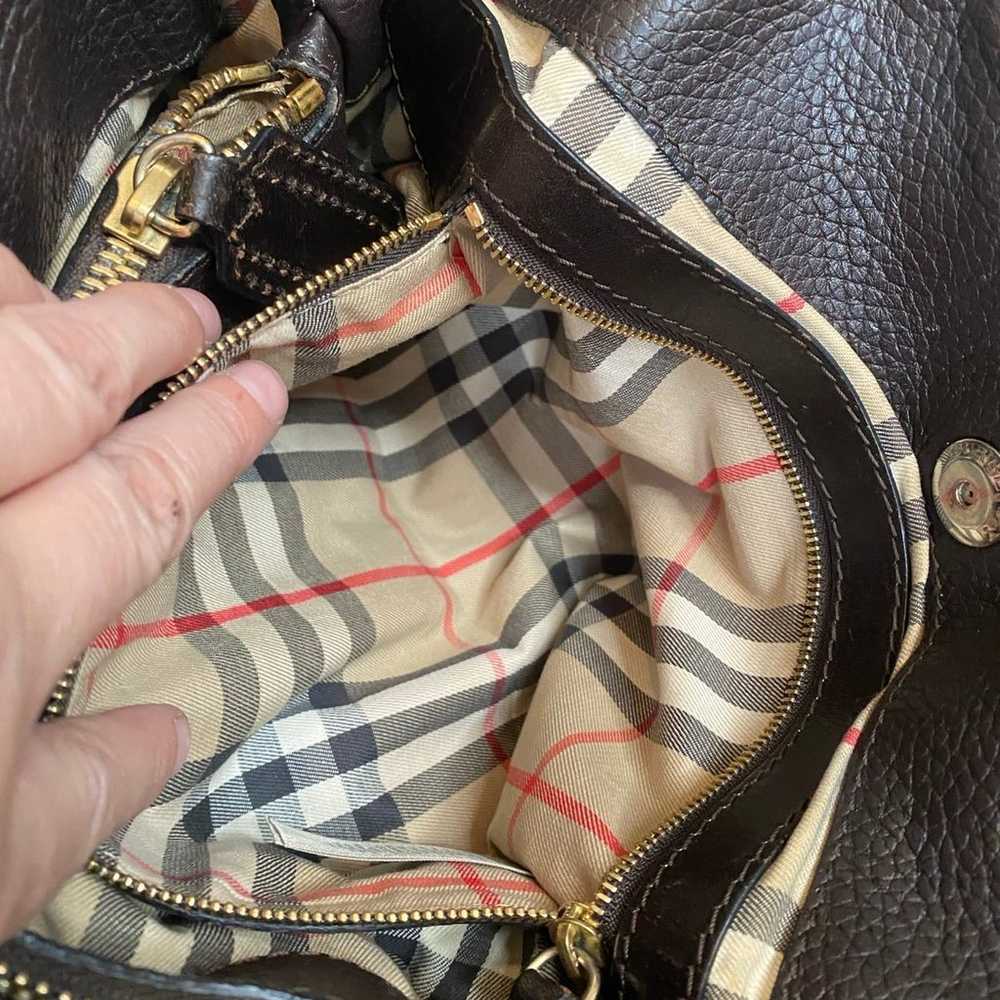 Authentic leather Burberry Danube - image 7