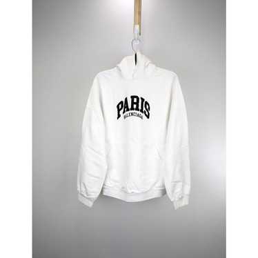 Balenciaga o1rshd1 Paris Balenciaga Logo Hoodie i… - image 1