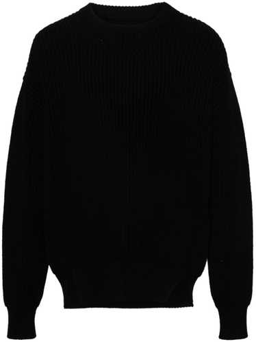 Jil Sander o1y1124 Ribbed Wool Jumper in Black - image 1