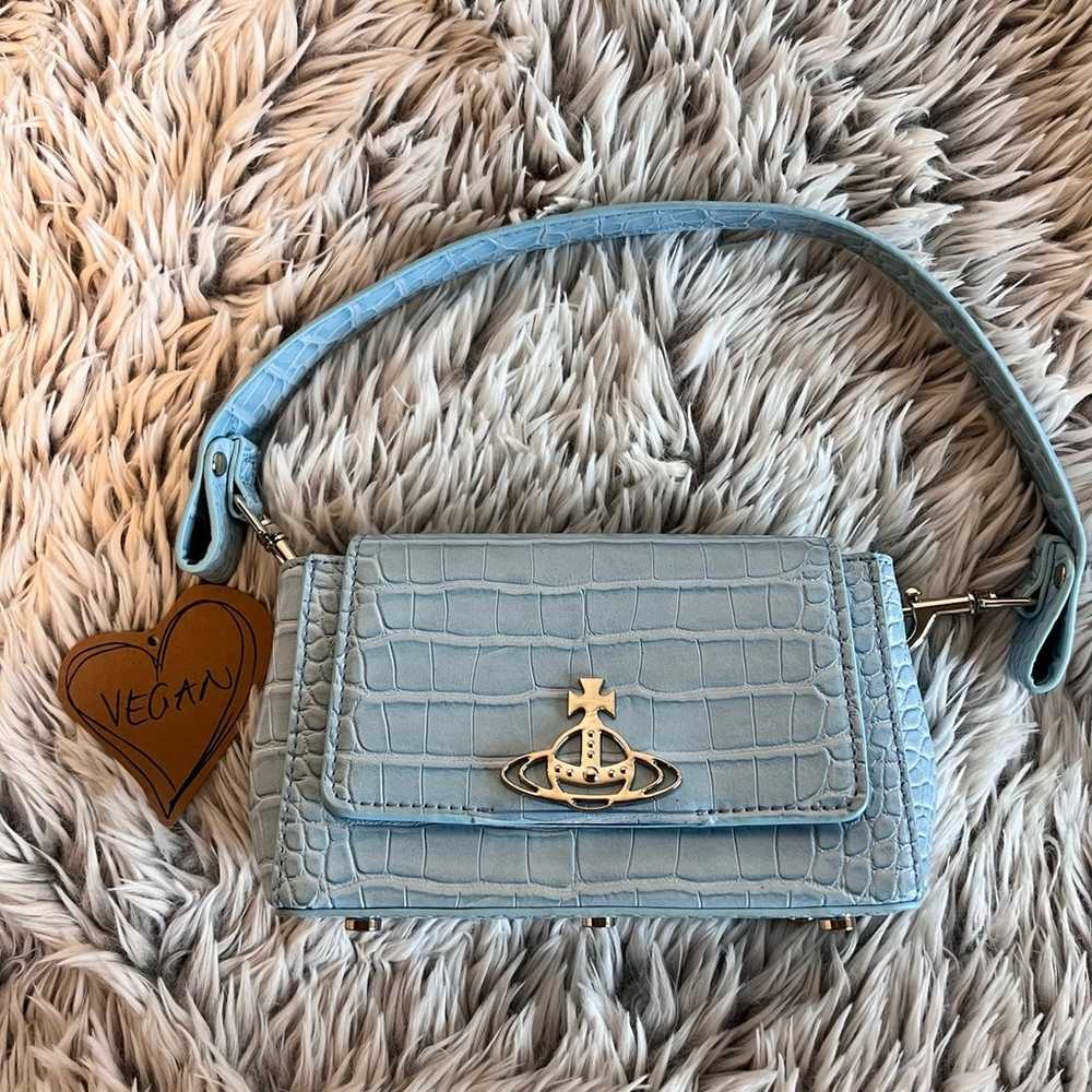 Vivienne Westwood Blue Hazel Small Bag - image 10