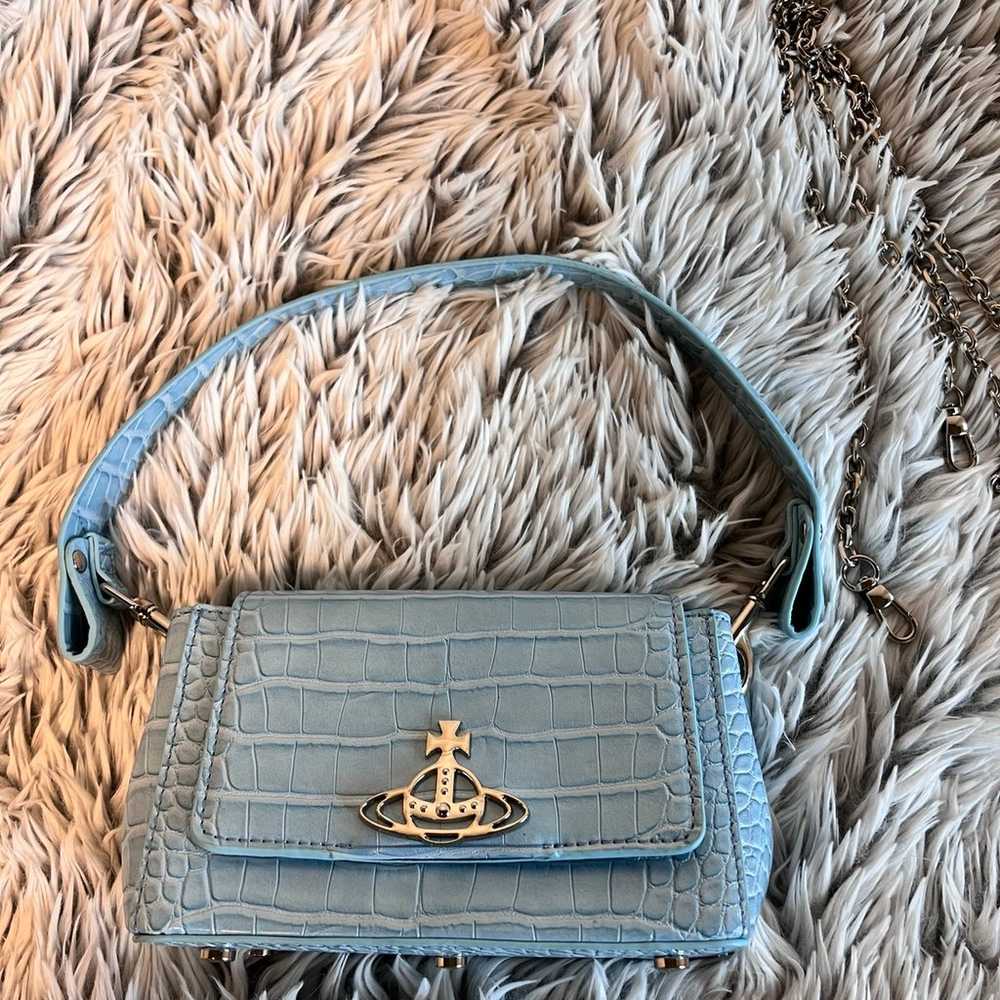 Vivienne Westwood Blue Hazel Small Bag - image 1