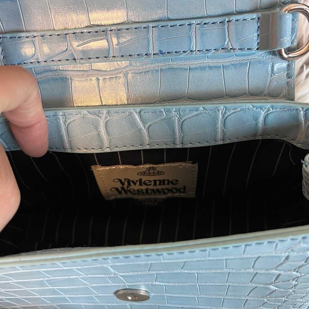 Vivienne Westwood Blue Hazel Small Bag - image 3