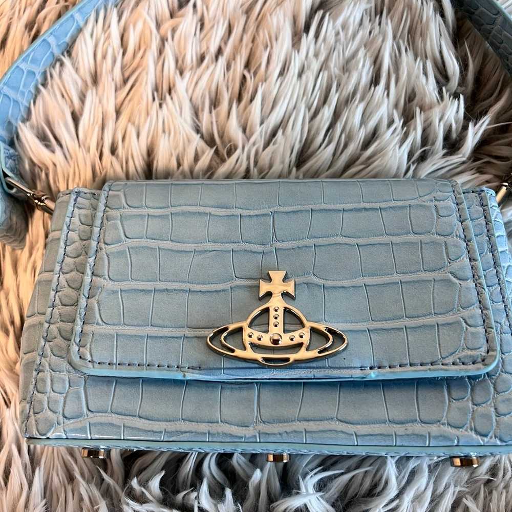 Vivienne Westwood Blue Hazel Small Bag - image 7