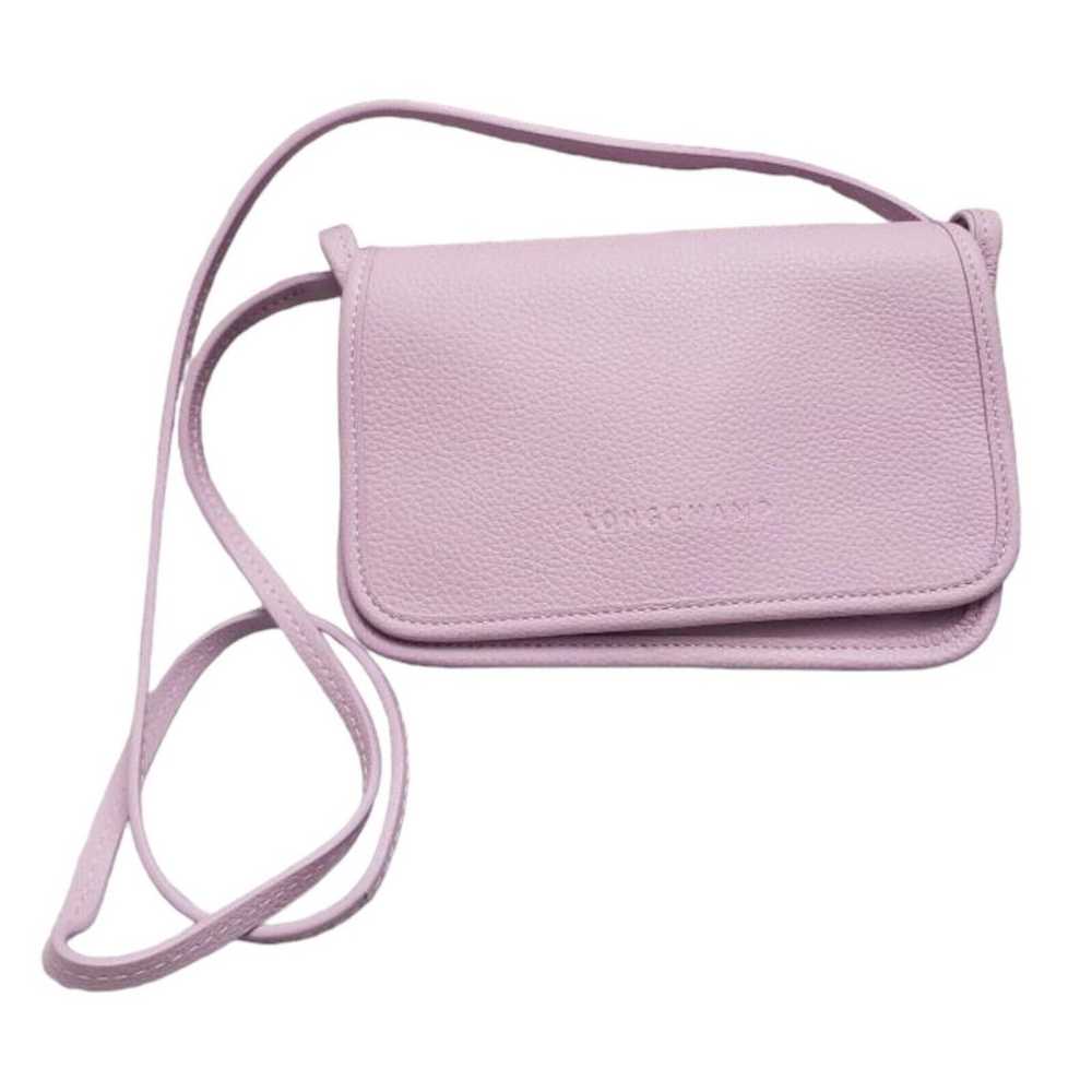 Longchamp Le Foulonne Leather Wallet-On-Strap Cro… - image 1