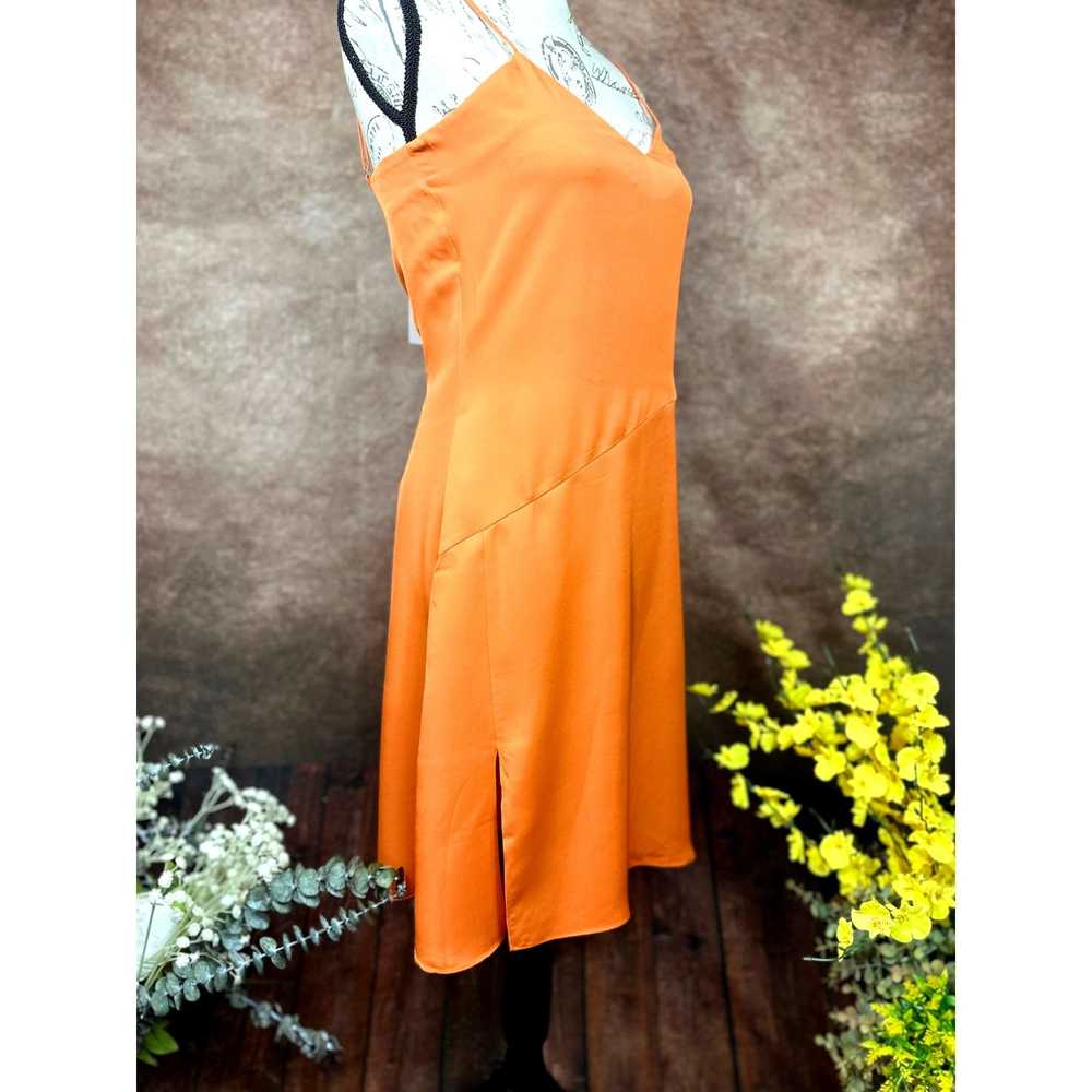 Other Lita by Ciara 100% Silk Slip Dress - Orange… - image 11