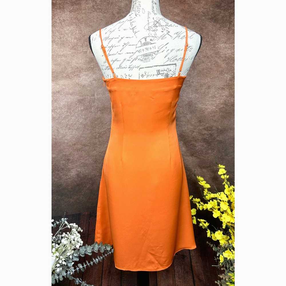 Other Lita by Ciara 100% Silk Slip Dress - Orange… - image 12