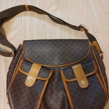 CELINE Shoulder Bag Macadam