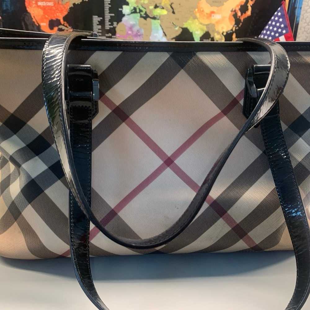 Burberry Nova Check Zip Tote - image 2