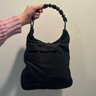 Christian Dior Nylon Tote Bag Black