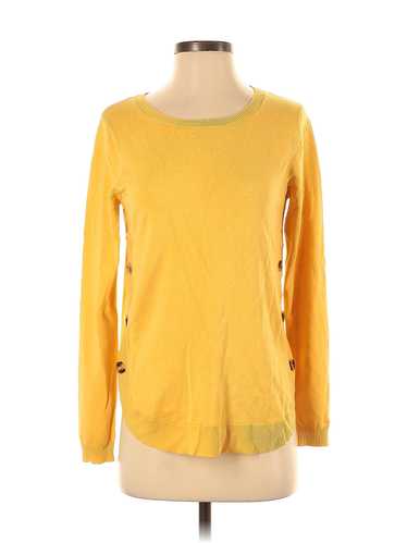 Lety & Me Women Yellow Pullover Sweater S