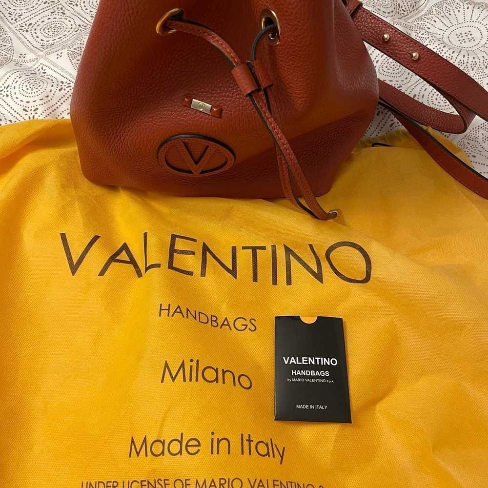 Valentino Leather Bucket Bag - image 2