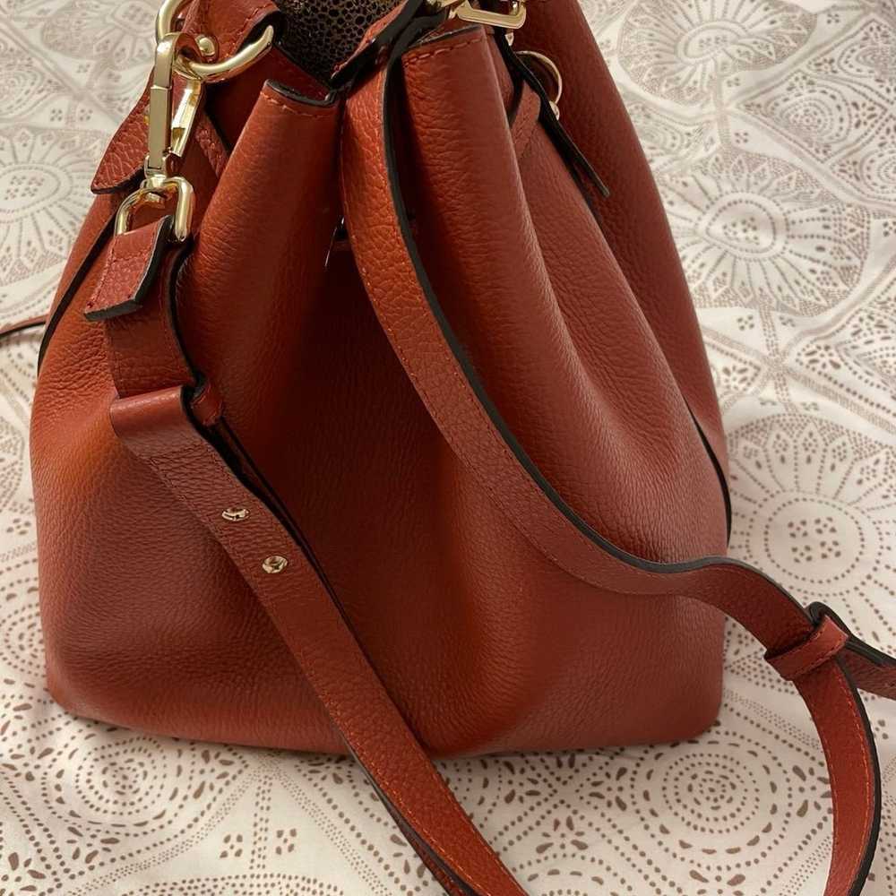 Valentino Leather Bucket Bag - image 4