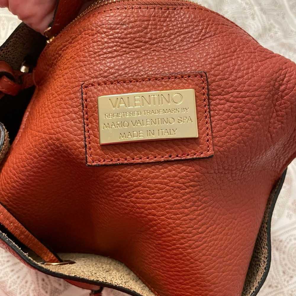 Valentino Leather Bucket Bag - image 6