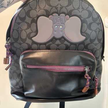 Disney X Coach West Backpack In Signature Canvas With Dumbo buy NWT