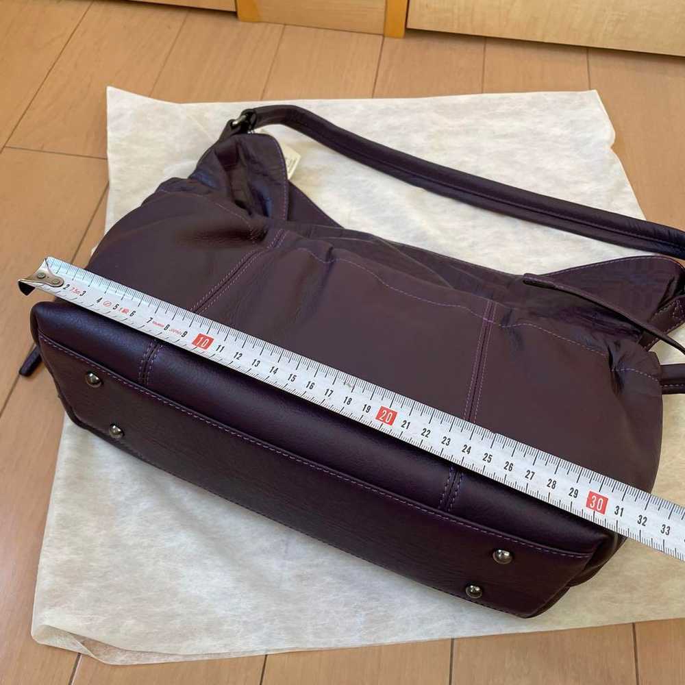 Brand new, unused BURBERRY purple leather bag, ma… - image 6