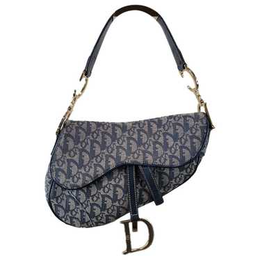 Dior Saddle wool handbag