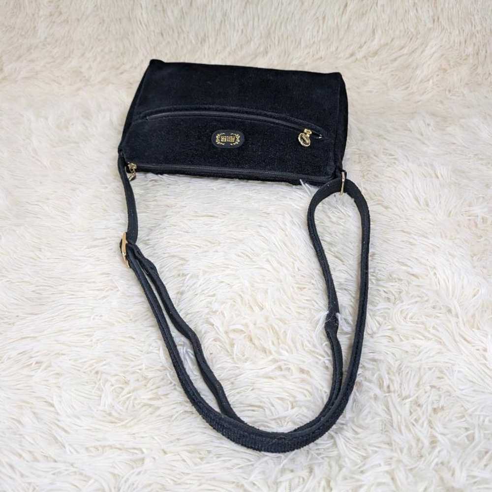 Beautiful item - FEILER Shoulder Bag - Black - Fl… - image 7