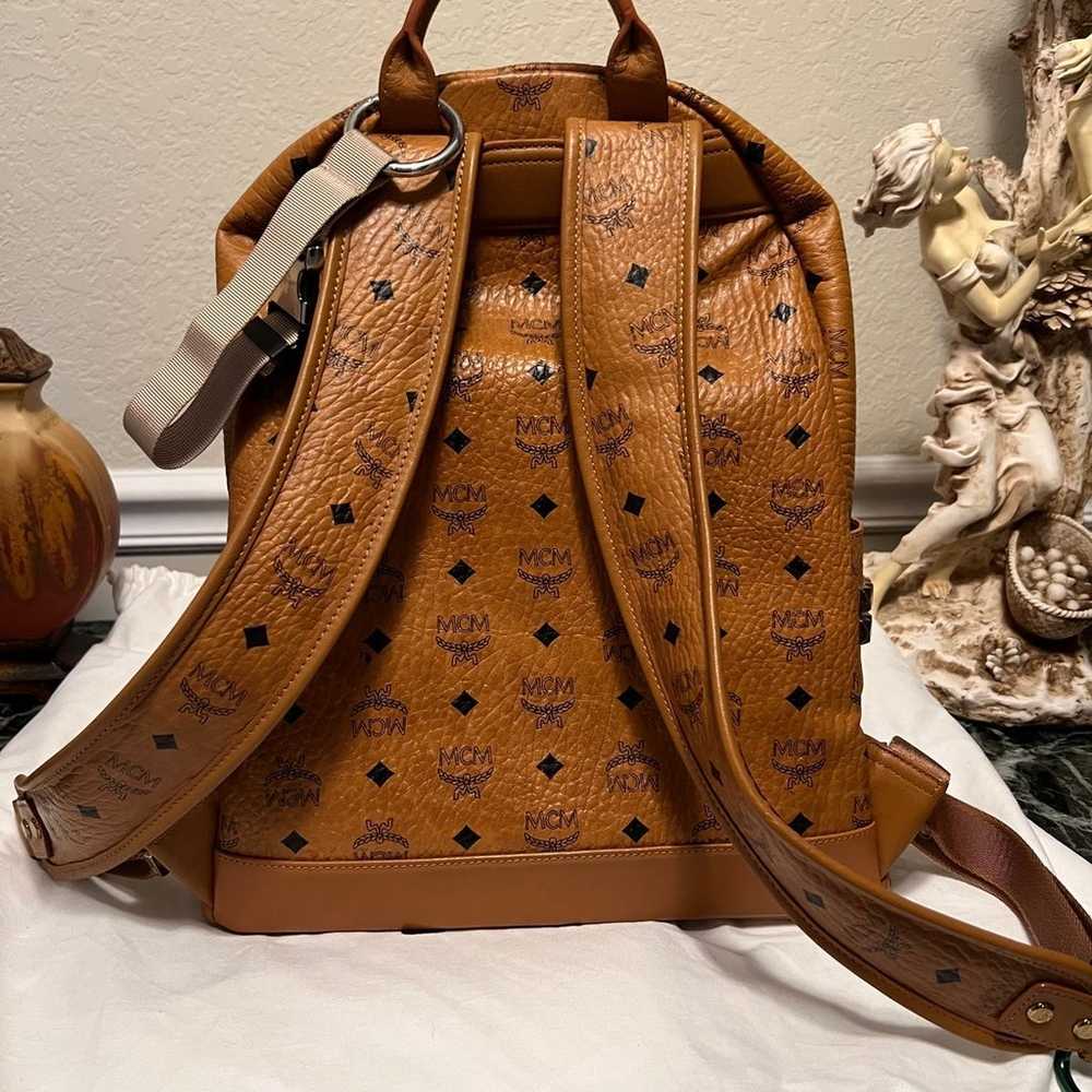 MCM Stark Side Backpack in Visetos - image 2