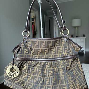 Authentic Fendi Shoulder Handbag