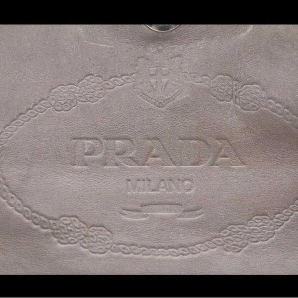 Prada leather easy shoulder bag - image 3