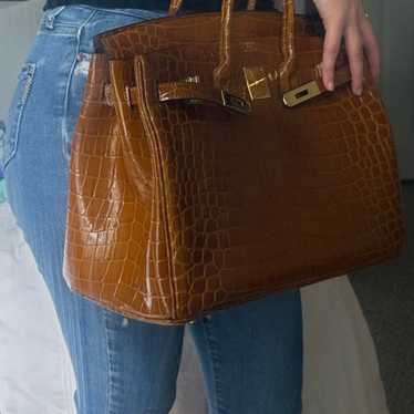 Brown -cognac bag