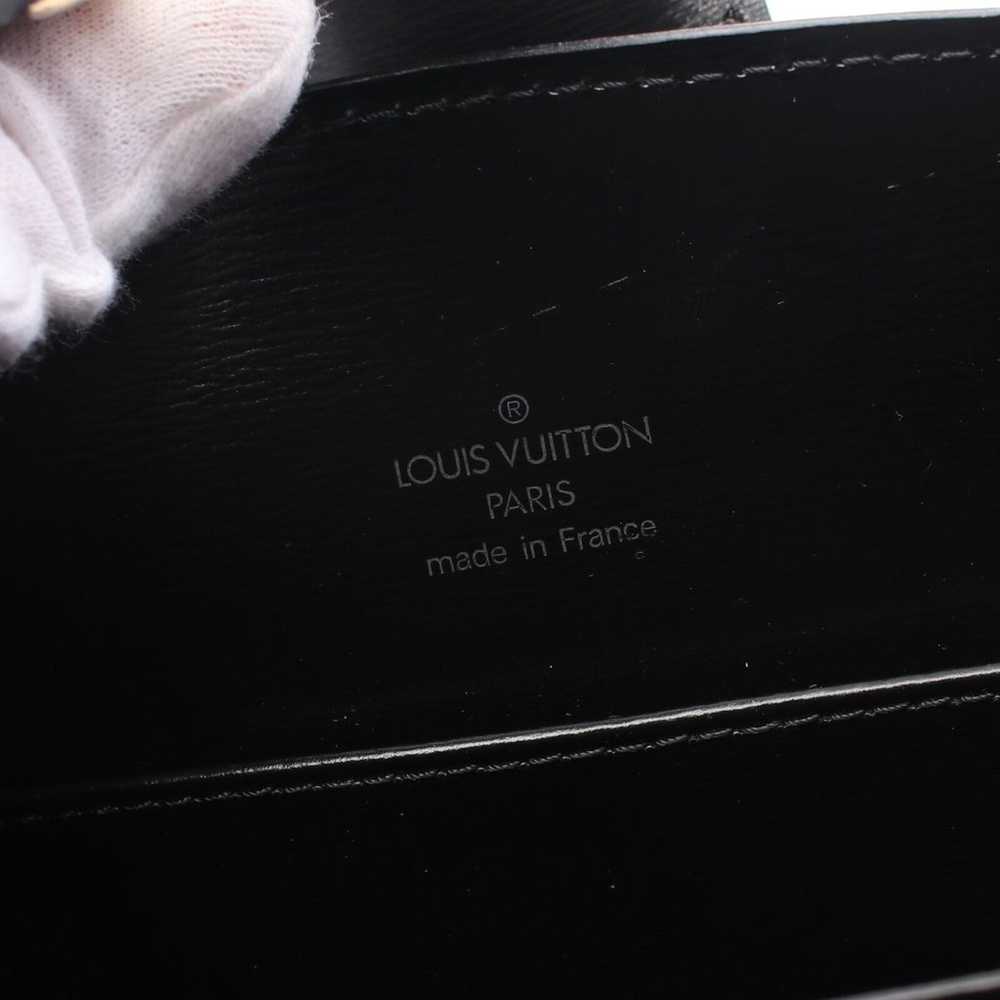 Louis Vuitton Capuchin Epi Noir Shoulder Bag M523… - image 3