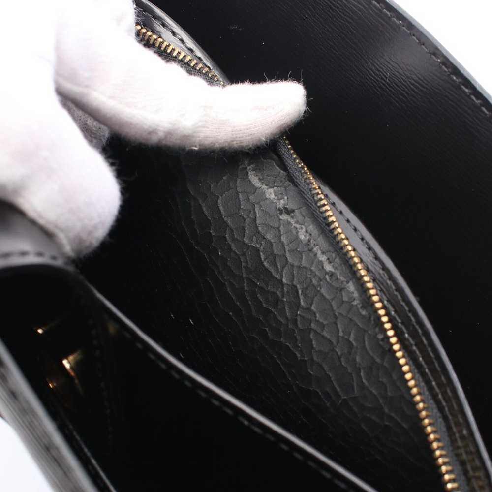 Louis Vuitton Capuchin Epi Noir Shoulder Bag M523… - image 8