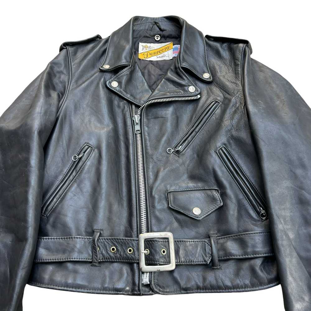 Schott Vintage Schott Perfecto 618 Leather Jacket - image 2