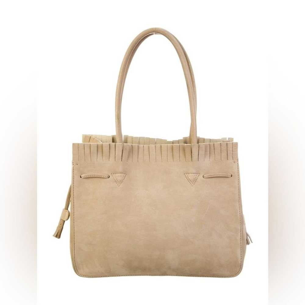 SALVATORE FERRAGAMO Suede Fringe Shoulder Bag, EC - image 8