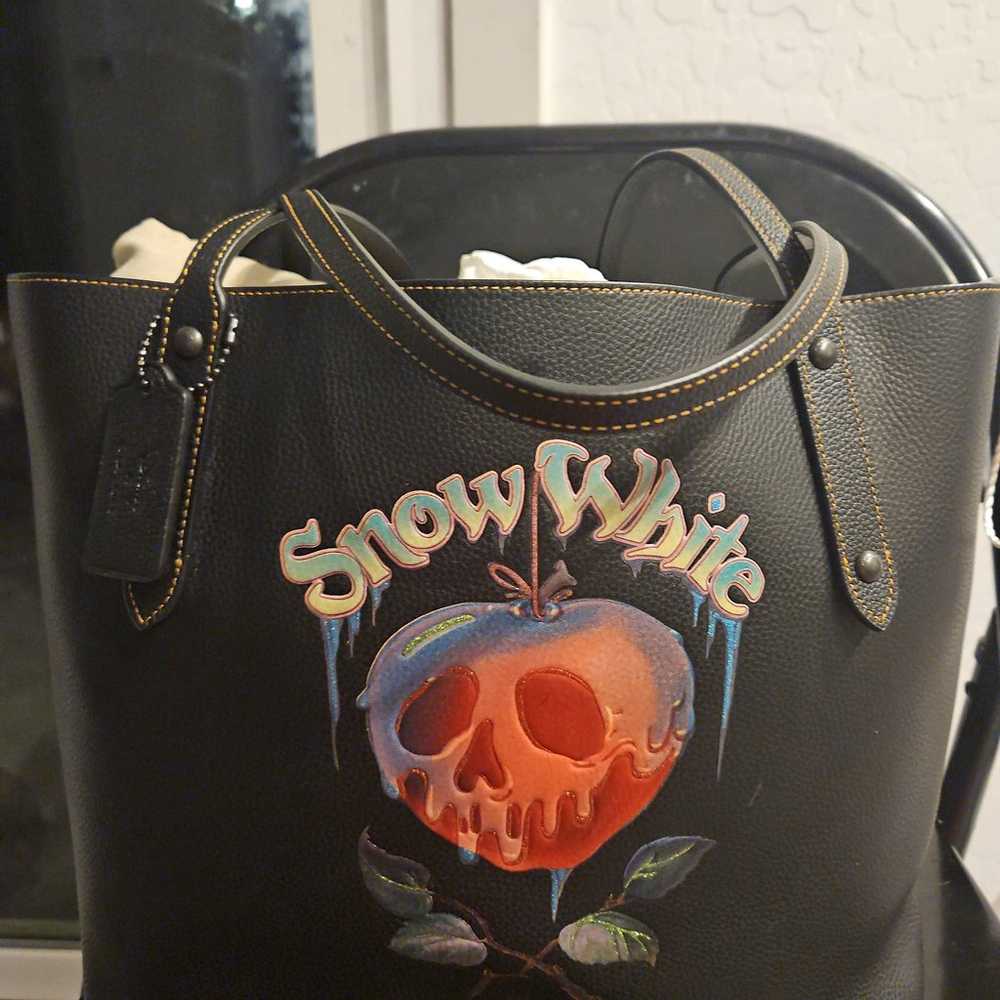 Coach X Disney Snow White poison apple tote. - image 2