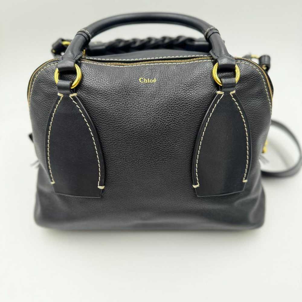 Chloe Leather Dahlia 2WAY Hand Shoulder Bag - image 3