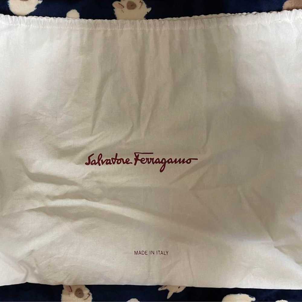 Salvatore Ferragamo Vara Ribbon Tote Bag Pink - image 10