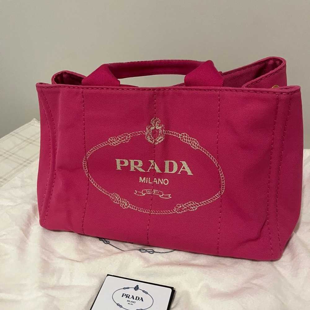 Prada canapa tote bag - image 11