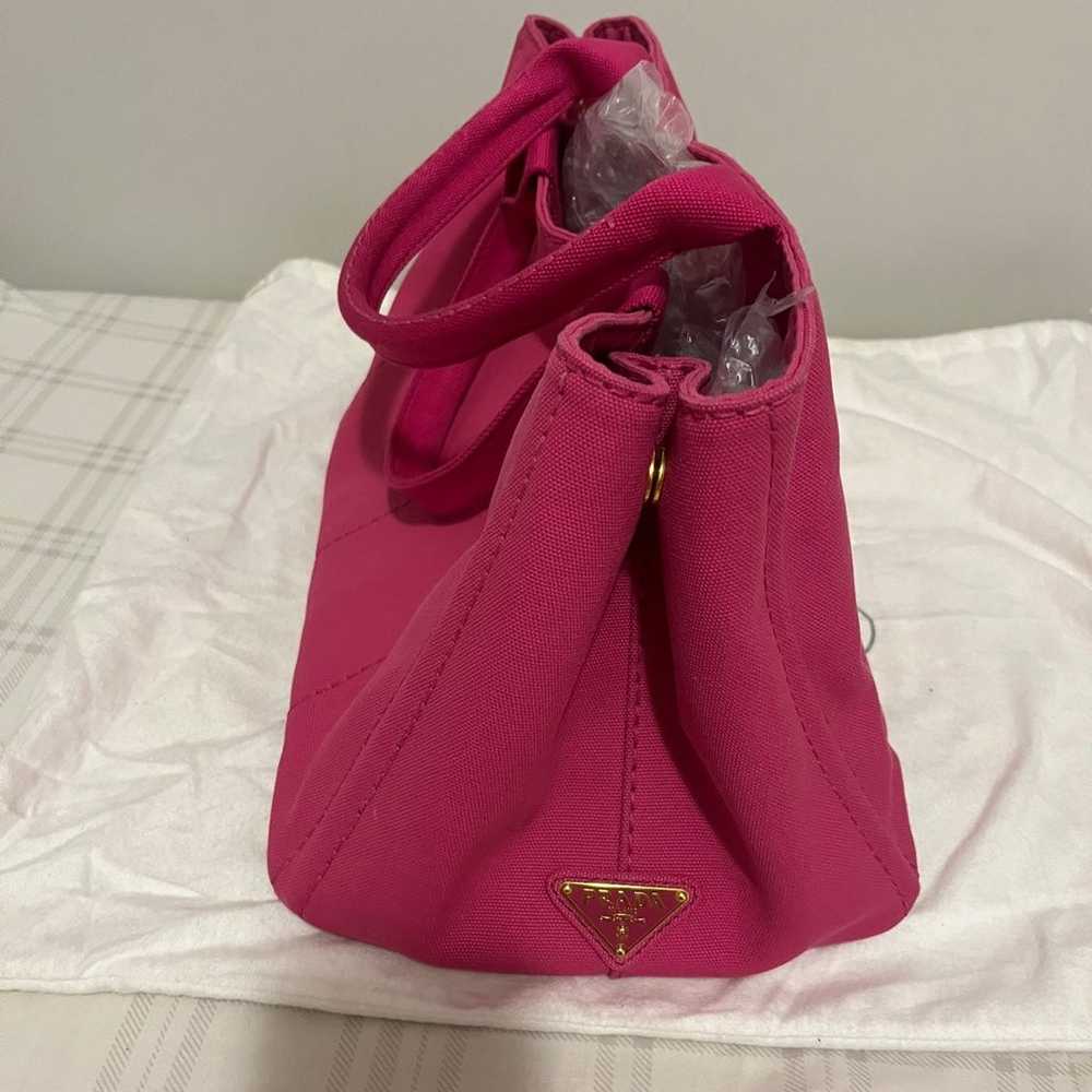 Prada canapa tote bag - image 5