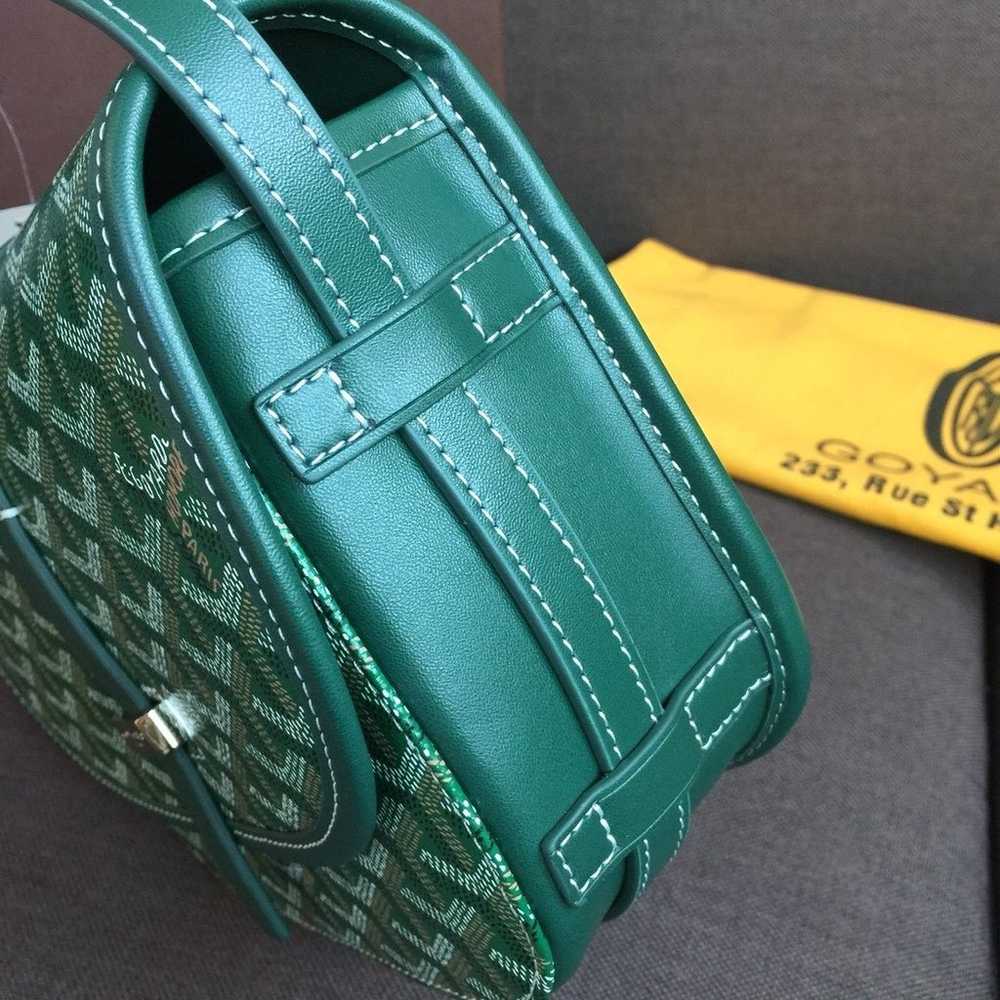 Green square bag - image 5